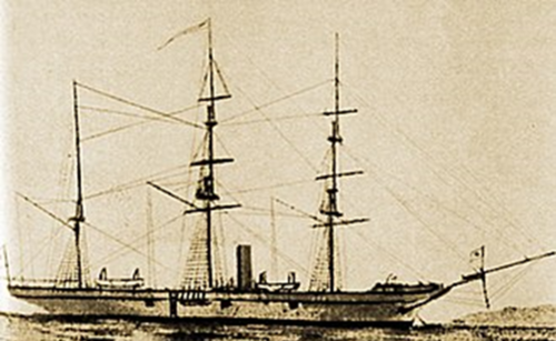 咸臨丸 模型 kanrin maru 1857（咸臨丸（かんりんまる） | 東京家政 